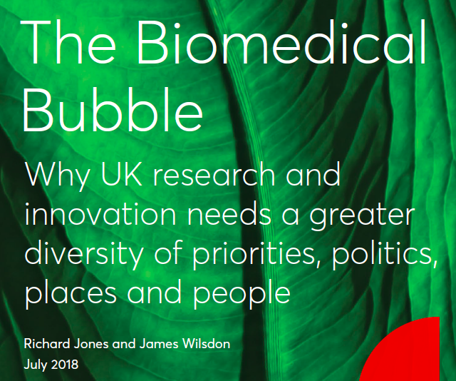 Desinflando la «burbuja biomédica»: causas y consecuencias. Apuntes para ministros novatos. Por Abel Novoa